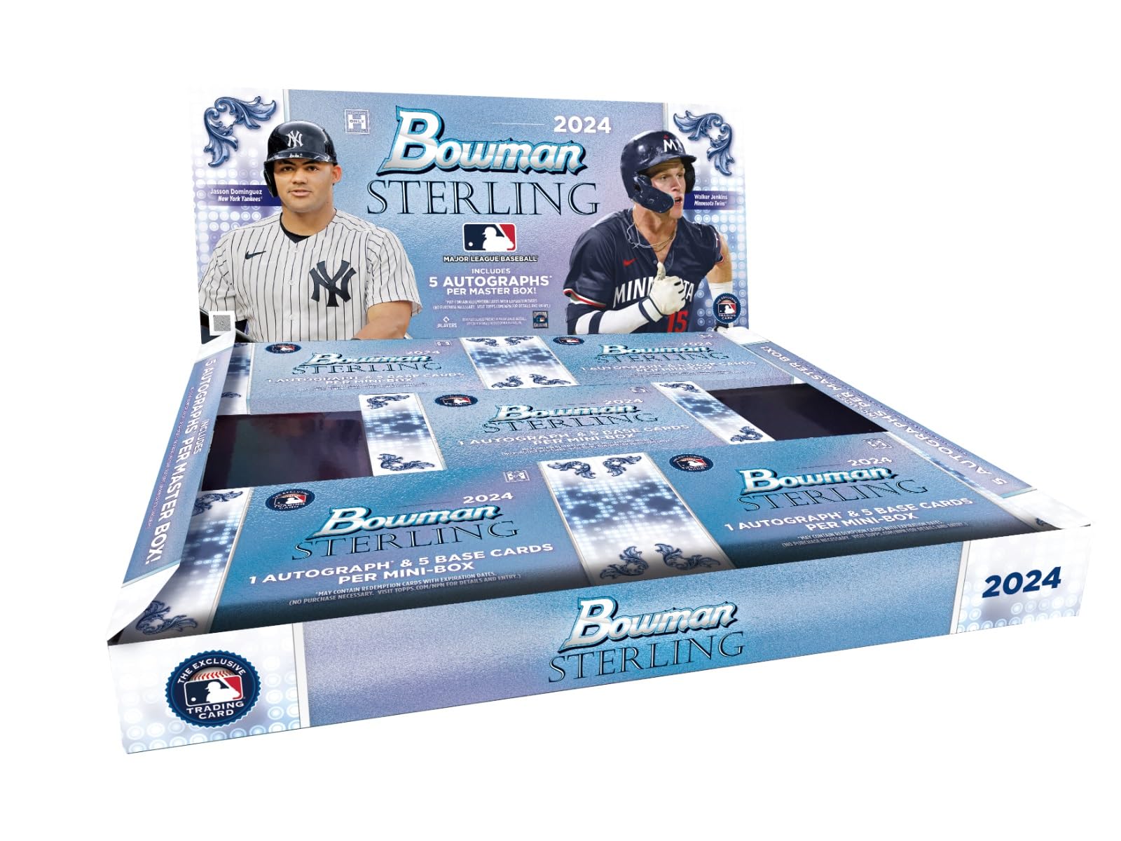 Amazon.com: 2024 Bowman Sterling Baseball Hobby Box : Toys